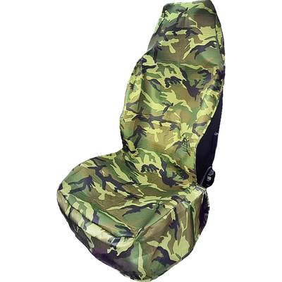 HP Autozubehör 19333 Sitzschoner Camouflage Műhely védő Poliészter Terepszínű zöld Anyósülés, Vezető ülés (19333)