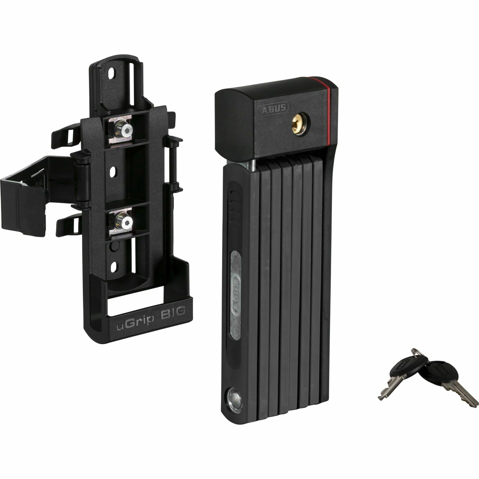 ABUS Bordo BIG uGrip 5700K/100 BK SH összecsukható Kerékpár biztonsági zár - Fekete (86743)