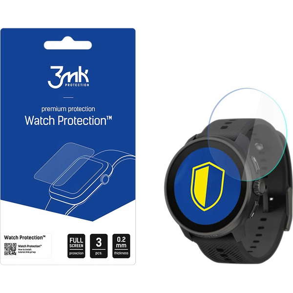 Hybridní Sklo 3MK pro Suunto Race S