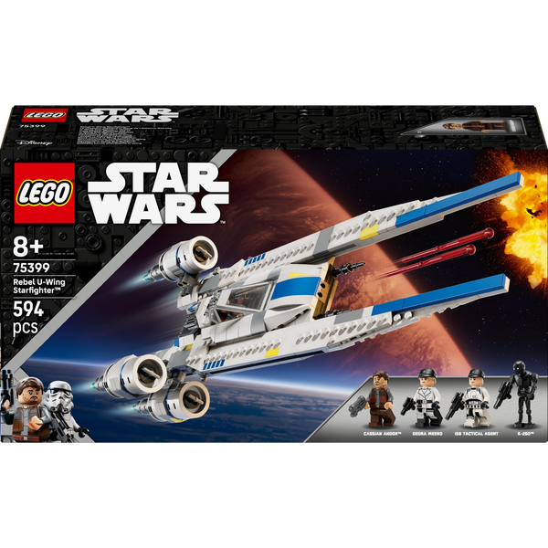 LEGO Star Wars 75399 Stíhačka U-Wing Rebelov z Andora + 4 Figúrky