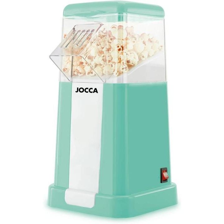 JOCCA 5617T Retro stílusú olajmentes popcorn-készítő 1200W Türkiz (5617T)