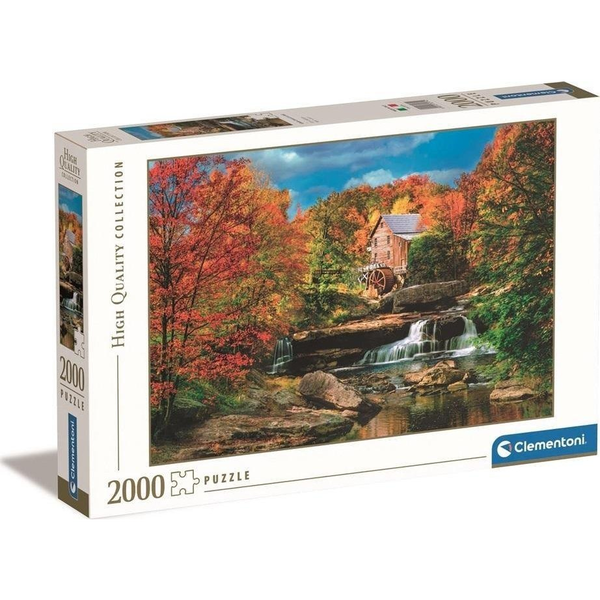 Clementoni Glade creek grist mill Puzzle rompecabezas 2000 pieza(s) Fauna