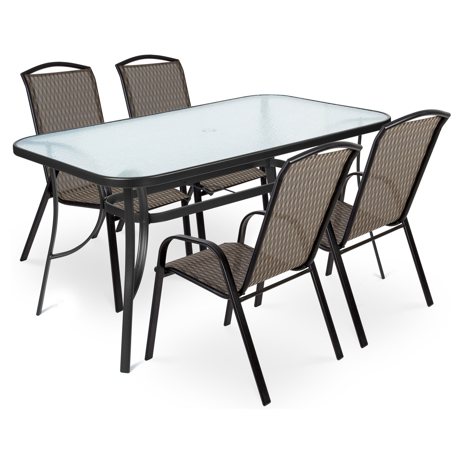 Fieldmann ELLA DARK Kerti bútor szett (ZAHRADNÍ NÁBYTEK ELLA DARK)