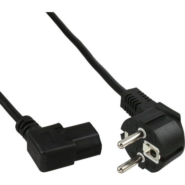 InLine B-16752L cavo di alimentazione Nero 1,8 m Spina di alimentazione di tipo F IEC C13