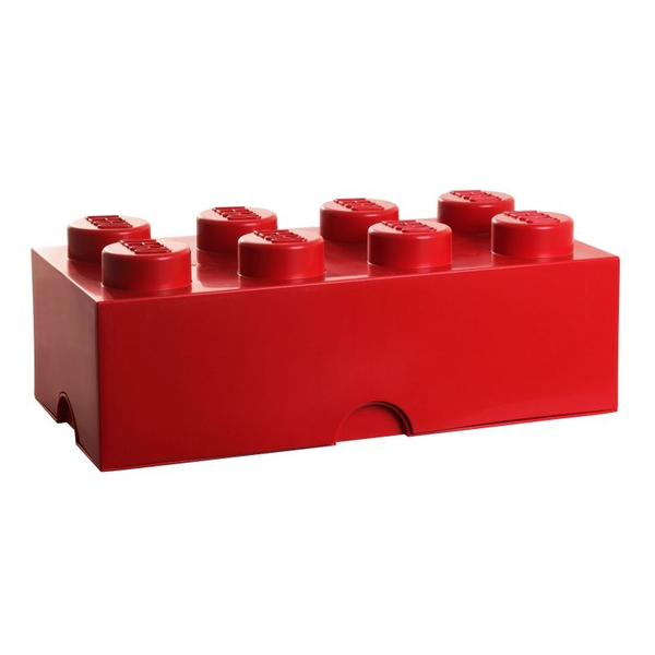 LEGO Storage box 25x50 cm, červená
