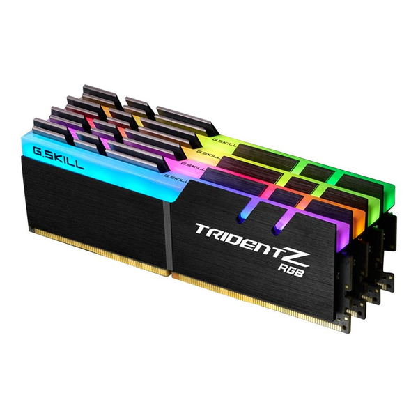 Memorie RAM, G.SKILL, Trident Z, RGB, 128GB (4x32GB), DDR4, 4000MHz, Multicolor