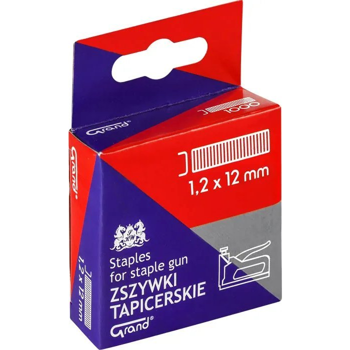 Tűzőkapocs Grand 1,2x12 Mm 1000 Darabos (31304)