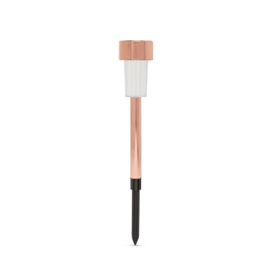 Garden of Eden 11702C LED Leszúrható kerti szolár Lámpa 19 cm - Rozéarany (11702C)