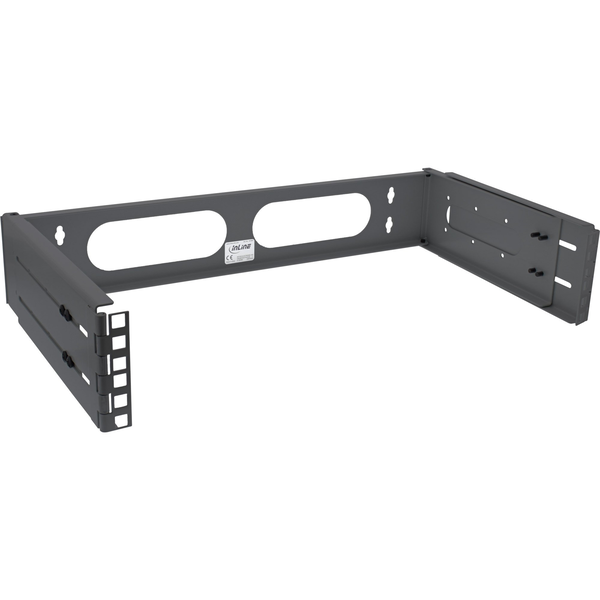 InLine 19102A rack 2U Wandrek Zwart