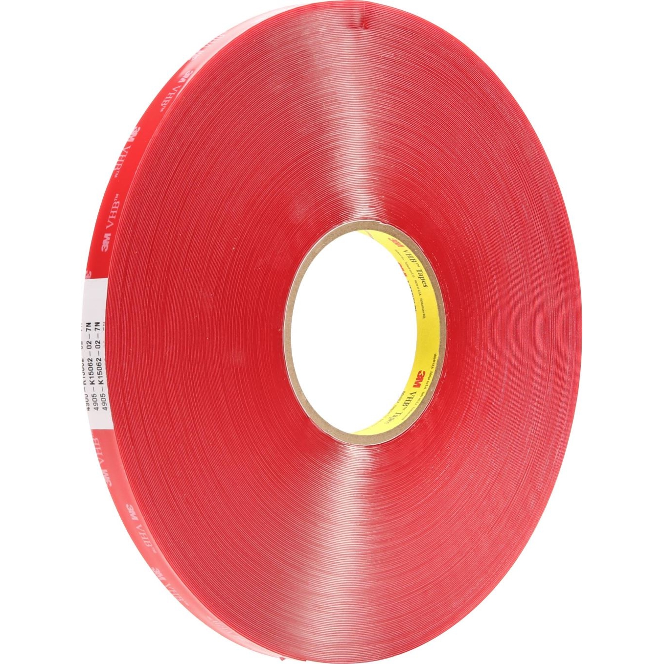 3M VHB 4905F256 akril kétoldalas ragasztószalag, átlátszó, 66 m x 25 mm (4905F256)