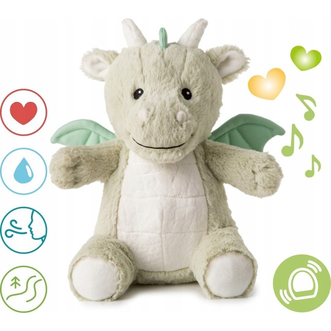 Cloud B Baba Zenélő Plüss Sárkány Éjjeli Fénnyel (CLTT-7701-DR N10/22)