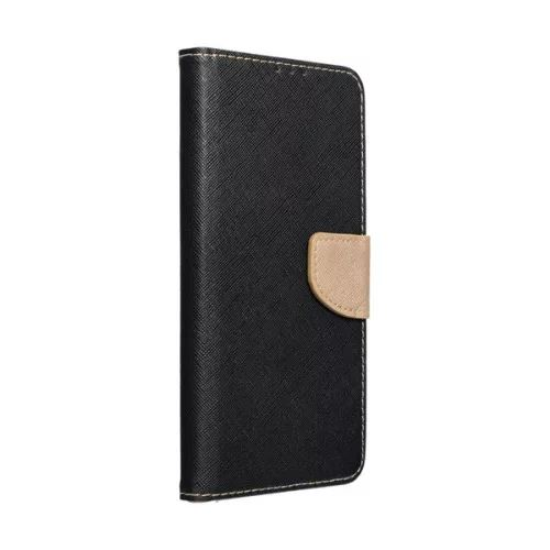 Fancy Xiaomi Redmi 13C / Poco C65 fliptok fekete-aranyszínű (93129)