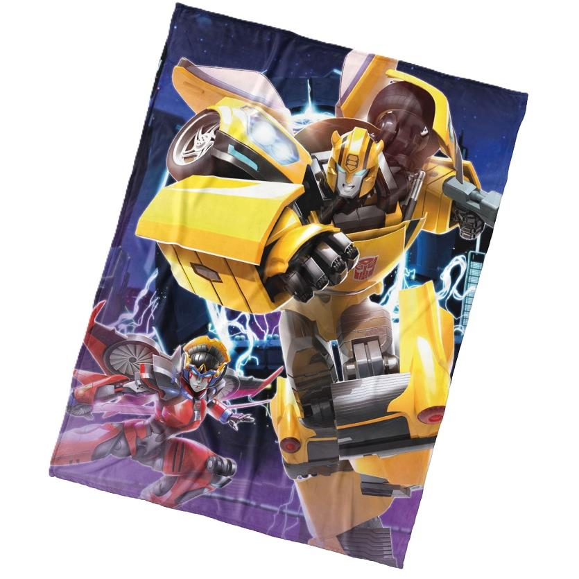 Kaptan Baby blanket Transformers Bumblebee and Windblade 150 × 200 cm (053121-010)