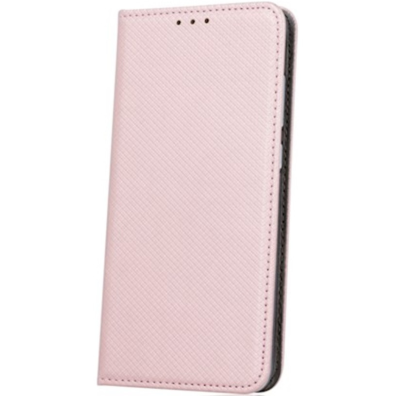 Apple iPhone 13 Pro, Oldalra nyíló tok, stand, Smart Magnet, vörösarany (107511)