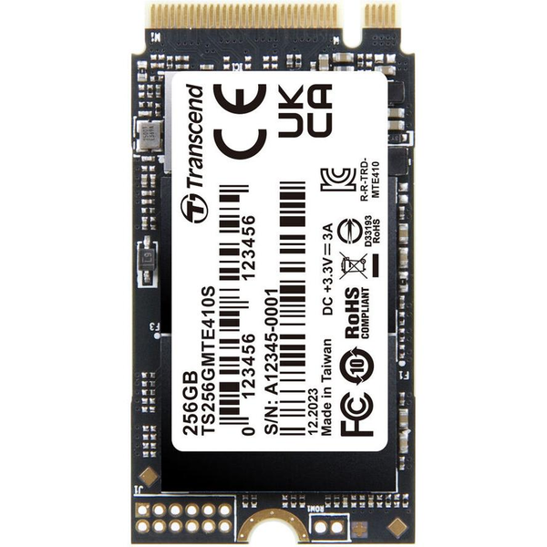 Transcend 256GB M.2 2242 NVMe MTE410S