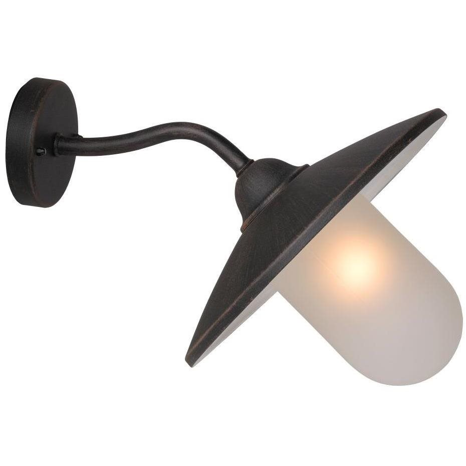 Lucide 11870/01/97 Aruba Kültéri fali lámpa, 1× E27, 60 W, 230 V, IP44 (76396)