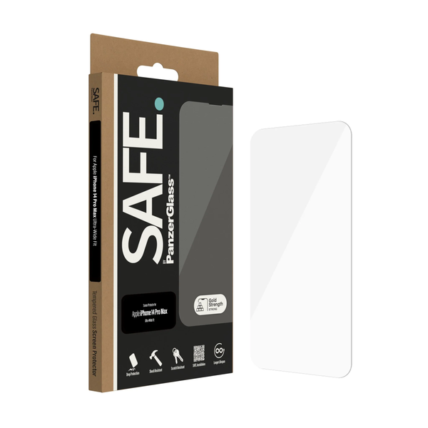 PanzerGlass SAFE IPHONE 2022 6.7 PRO MAX CASE FRIENDLY Doorzichtige schermbeschermer Apple 1 stuk(s)