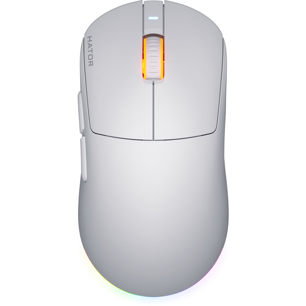 HATOR Quasar 3 Wireless mouse Gaming Ambidestro RF Wireless + Bluetooth + USB Type-A Ottico 12000 DPI