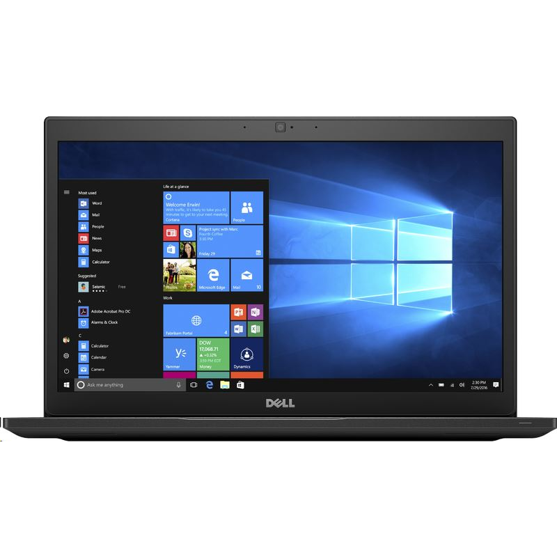 DELL Latitude 7490 Laptop Core i7 8650U 8GB 512GB SSD FHD fekete - felújított! (L7490 i7 8650U 8GB 512GB FHD felújított)