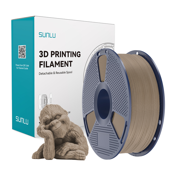 SUNLU Fa filament 175mm fapor tartalmú FDM Wood