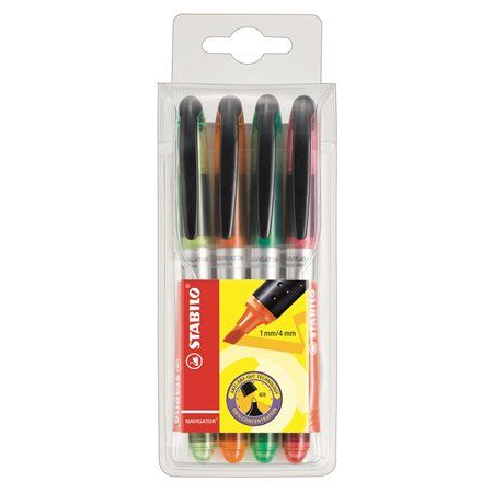 STABILO Navigator speedmarker 4 stk Flere