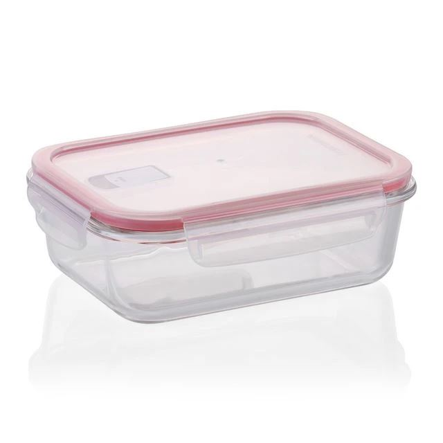 Tescoma FRESHBOX Glass téglalap alakú ételtároló doboz 1,5 liter (892173.00) (892173.00)