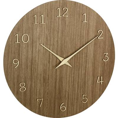 TFA Dostmann Kvarc Falióra 29.8 cm x 4.1 cm x 29.8 cm Fa (sötét) (60.3072.23)