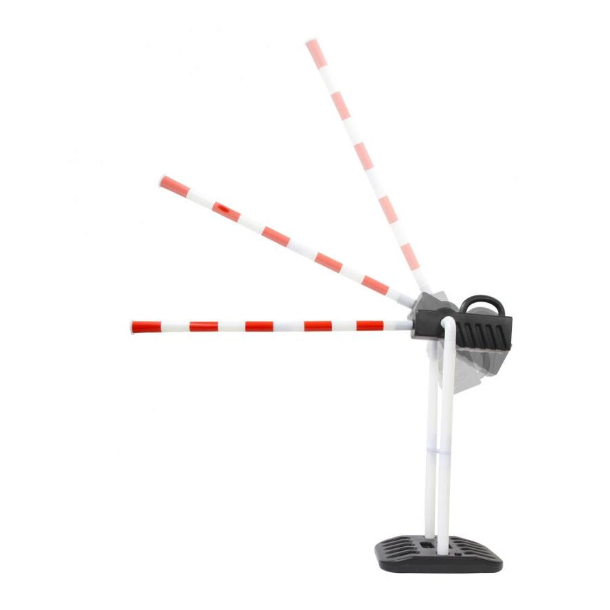 Jamara forgalomszabályozó sorompó gyerekeknek 50 x 30 x 10 cm - Fehér/Piros (460491)