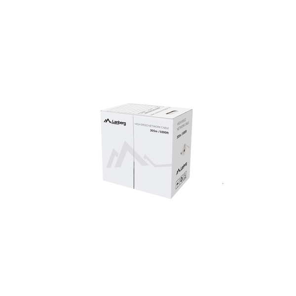 Cable Ethernet Lan Lanberg Rojo 305 M