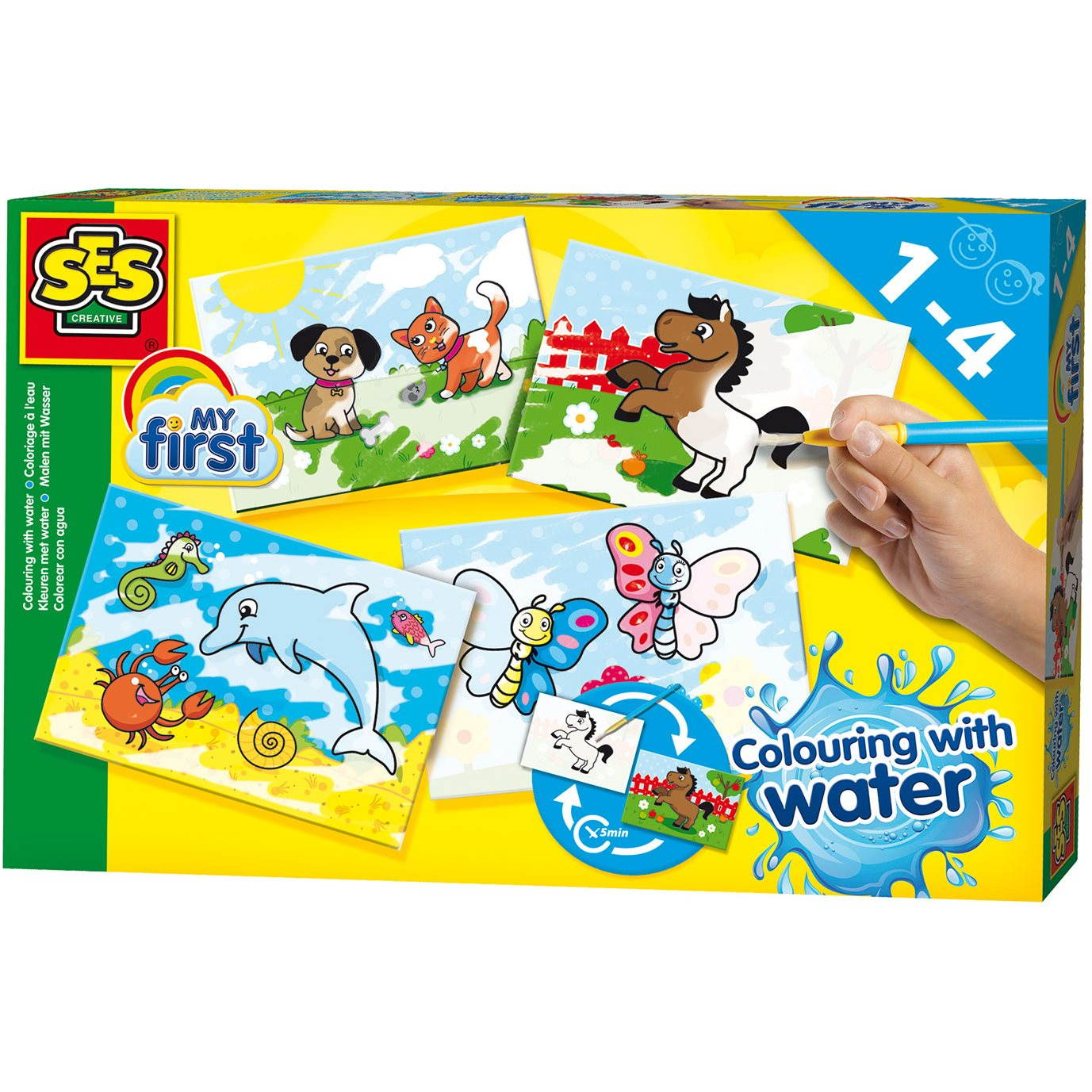 SES Az első festményem ecsettel és vízzel (8710341144210)