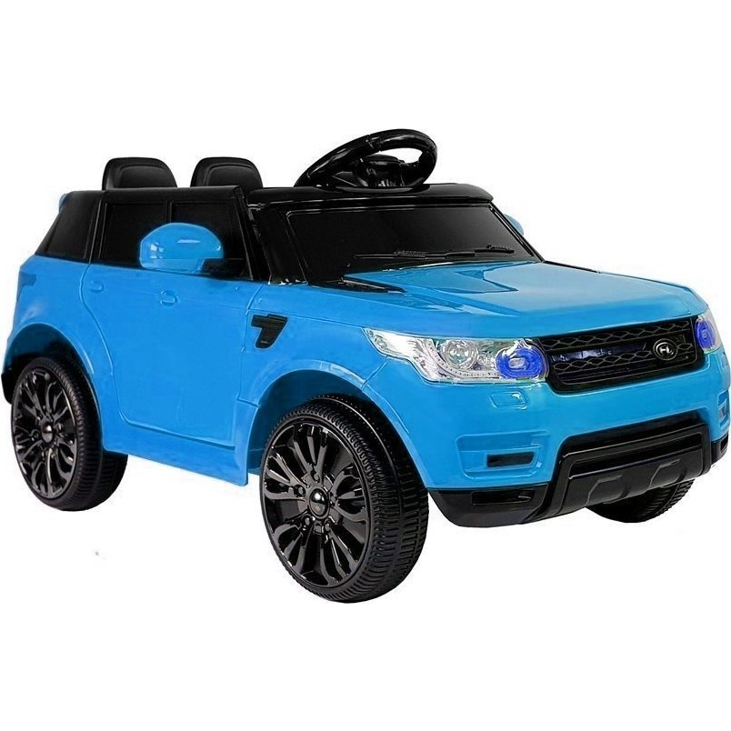 HL1638 LAND ROVER Hasonmás Elektromos Kisautó 7659 - 12 V, Szülői Távirányítóval, Műanyag Kerekekkel Kék (7659)