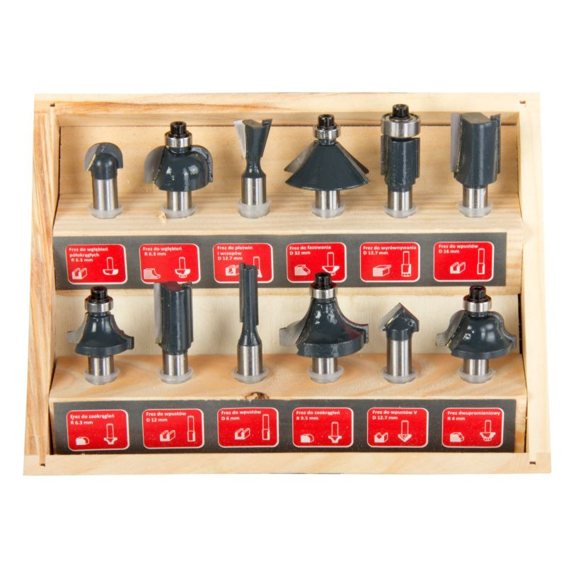 93122 12 Darabos Ácsvágó Készlet TF1200, TF1500K , Proline (93122)