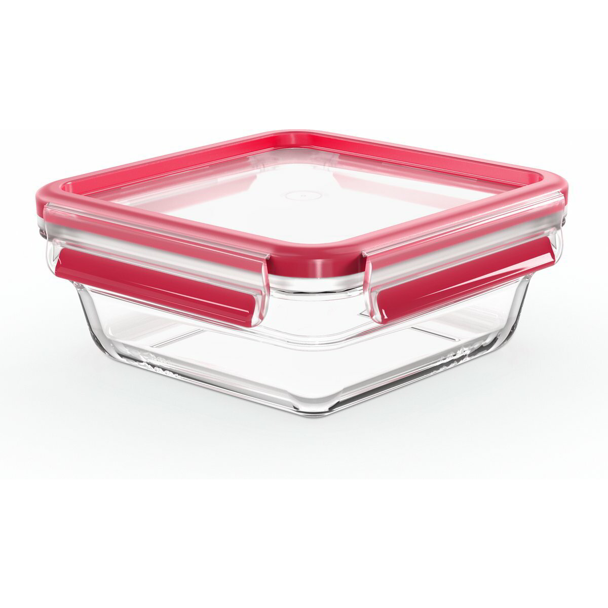 Emsa Clip&Close 0,8L Üveg ételtároló - Piros (600747)