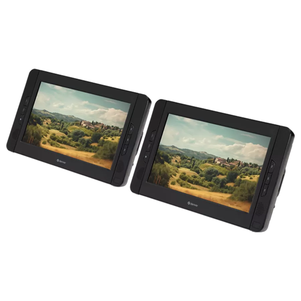 Denver MTW-1098 10" Hordozható DVD lejátszó - Fekete (2db / csomag)