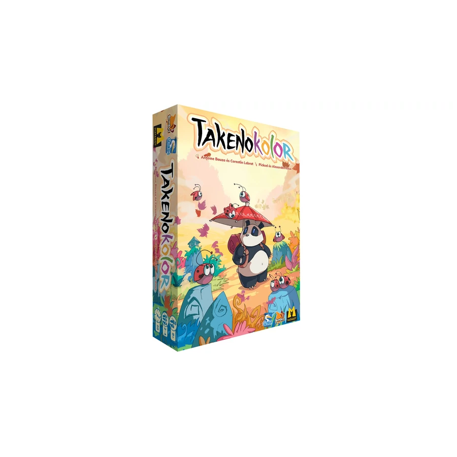 Gém Klub Takenokolor színezős családi társasjáték (MTG10035)