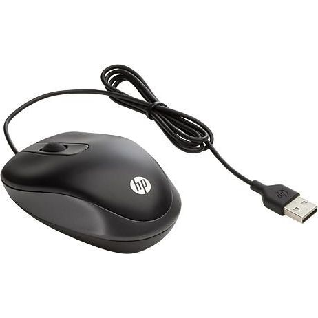 HP USB Travel mouse Viaggio Ambidestro USB tipo A Ottico 1000 DPI