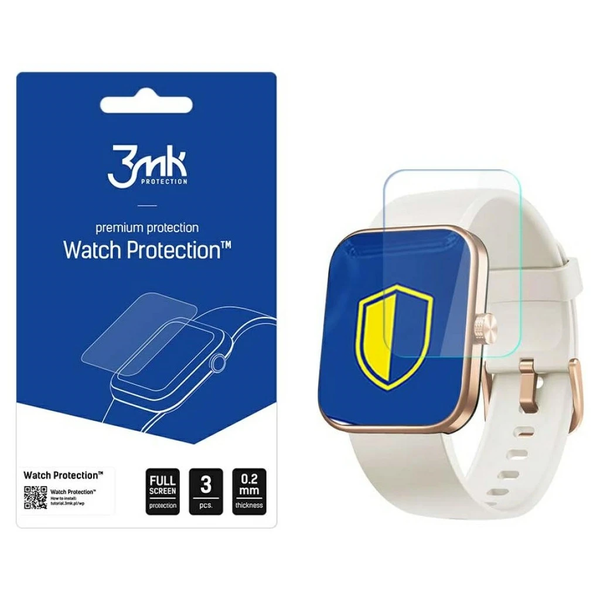 3MK Foil ARC Watch kijelzővédő, MAIMO WATCH Foil Fullscreen kijelzővédő