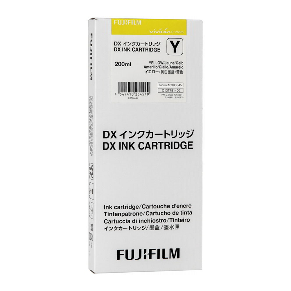 Fujifilm DX Eredeti Tintapatron Sárga (70100111584)