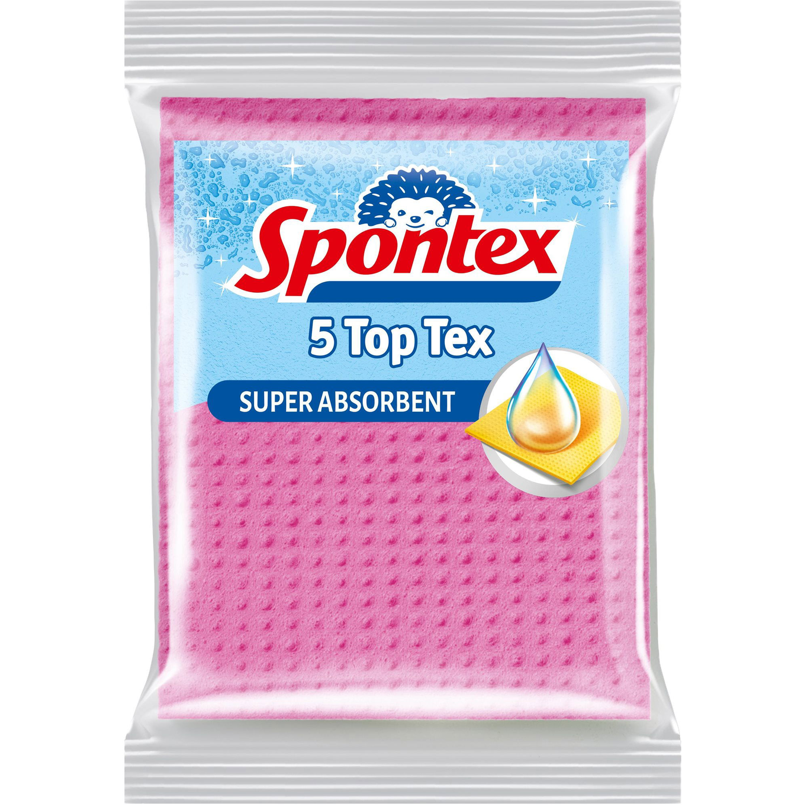 SPONTEX Top Tex szivacsos törlőkendő 5 db (9001378421641)