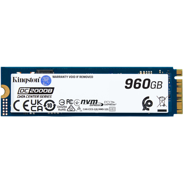 Kingston Technology DC2000B 960 Go PCI Express 4.0 NVMe 3D TLC