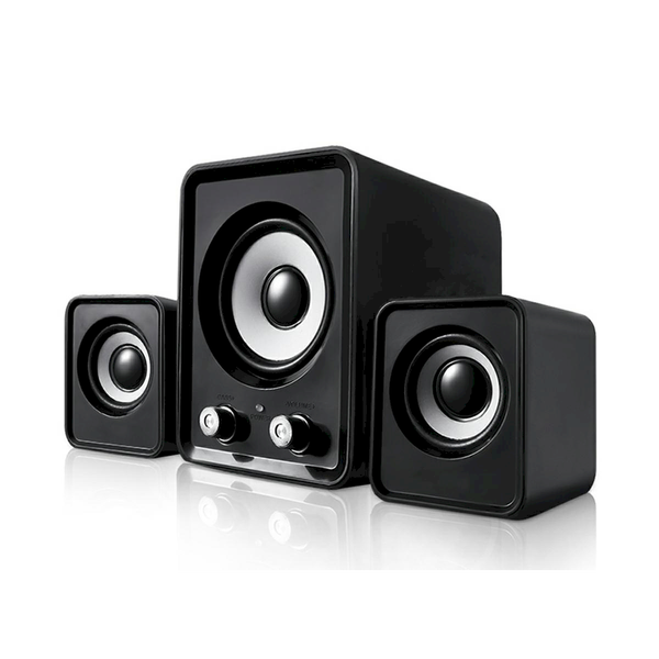 Goodbuy multimédiás hangszórók mélynyomóval - Fekete