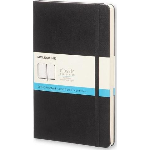 Moleskine Notesz Qp066 Kemény Fekete L Pontozott (351569)