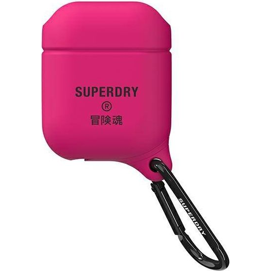 Superdry AirPods Cover - Vízálló, Rózsaszín