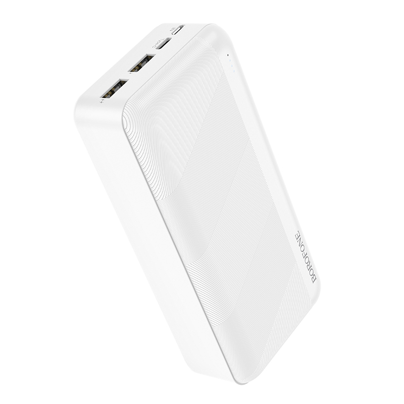 Borofone BJ27B Power Bank 30000mAh - Fehér (AKUM841)