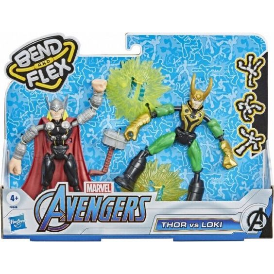 Marvel Avengers Bend and Flex Thor Vs. Loki (F0245 5L00)