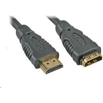 Cable HDMI PremiumCord HDMI extension cable, M/F, 3m (kphdmf3)