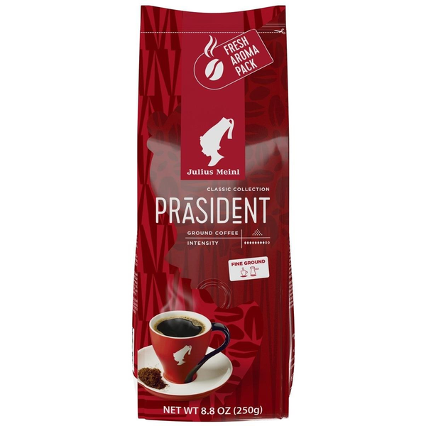 Julius Meinl Präsident Fine Ground, őrölt, 250g