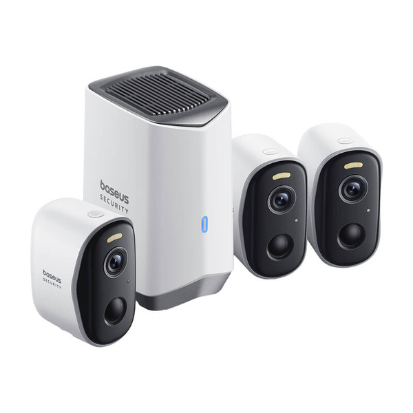 Baseus N1 IP Kamera Rendszer (1x bázis / 3x kompakt kamera)