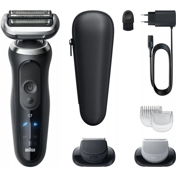 Braun Series 7 72-N1620s Folie shaver Trimmer Sort