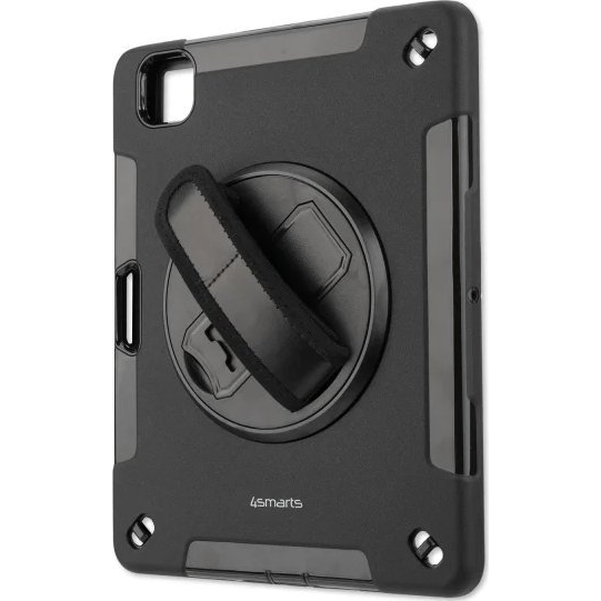 4SMARTS Rugged strapabíró ütésálló tablet tok Apple iPad Air 11" 2024 / 2025 / Pro 11" 2021 / 2020 fekete